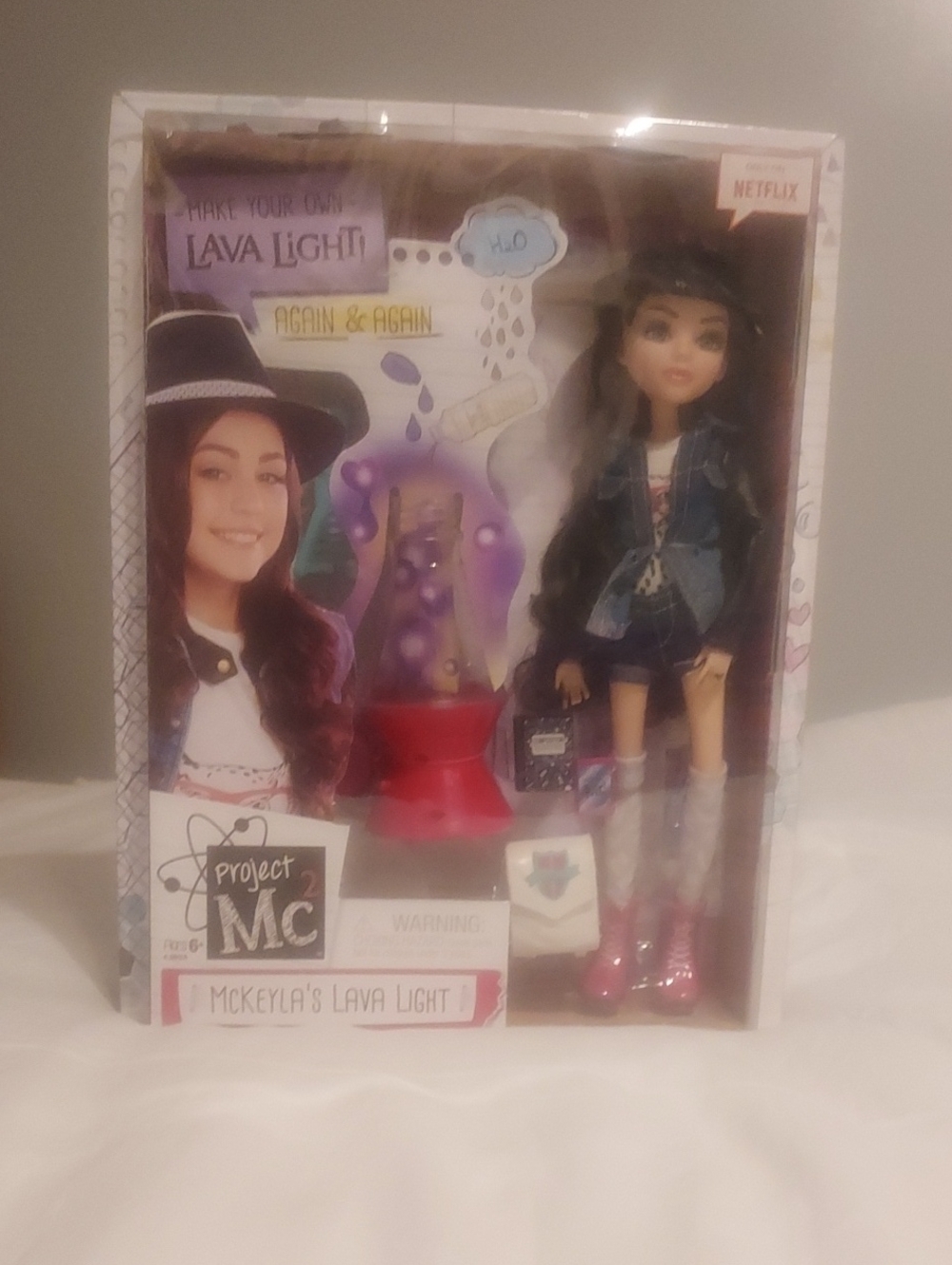 Project MC2 McKeyla's Lava Light Doll